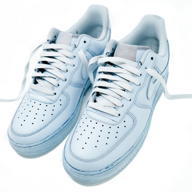 blue and white air force 1